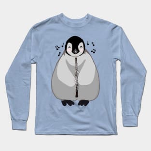 Oboe Penguin Long Sleeve T-Shirt